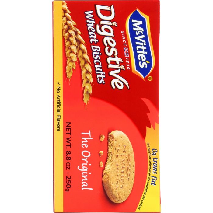 MCVITIES: Digestive Wheat Biscuit Cracker, 8.8 oz