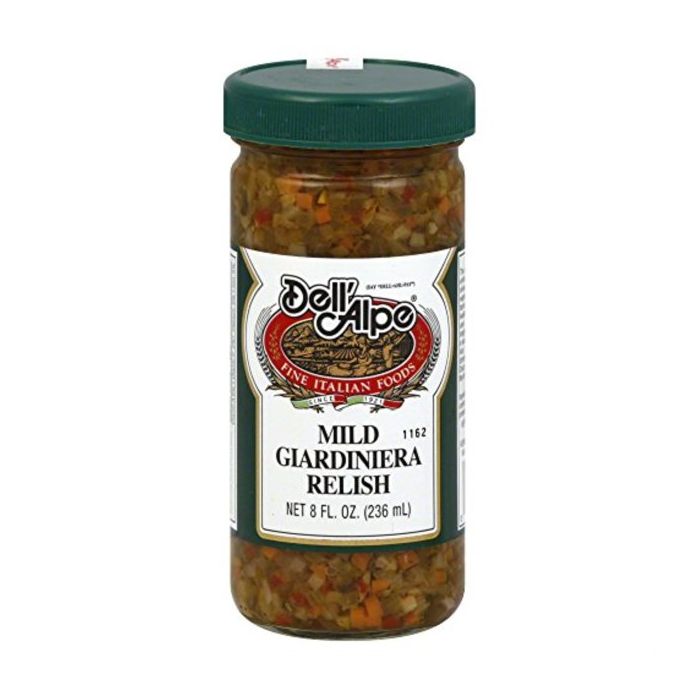 DELL ALPE: Mild Giardiniera Relish, 8 oz