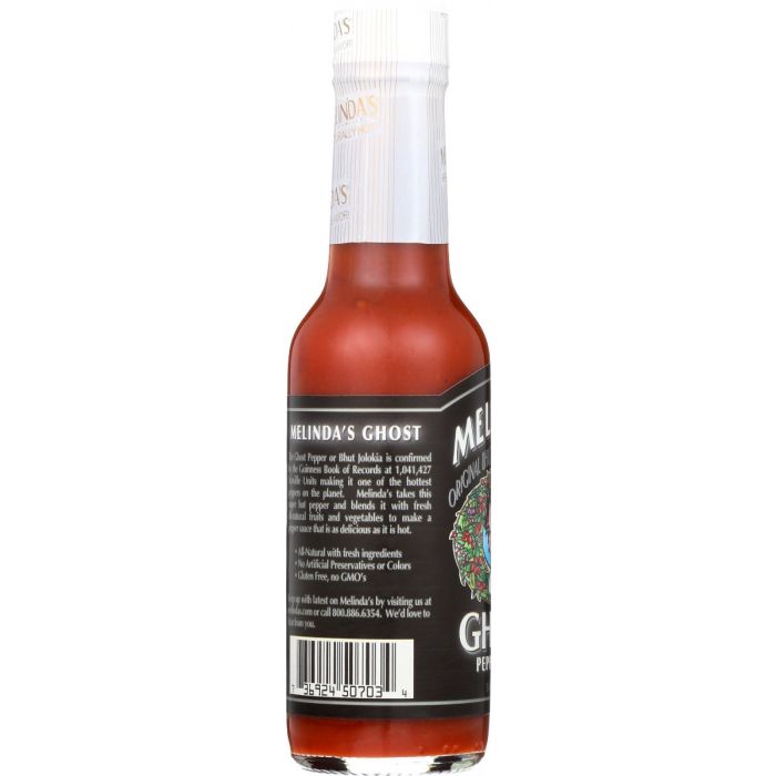 MELINDAS: Hot Sauce Ghost Pepper, 5 oz