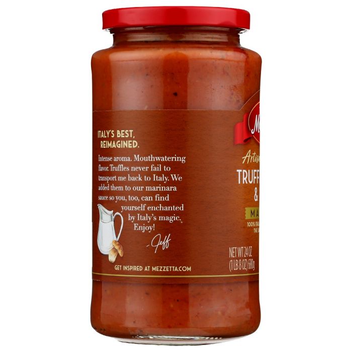 MEZZETTA: Truffle Porcini And Cream Marinara, 24 oz