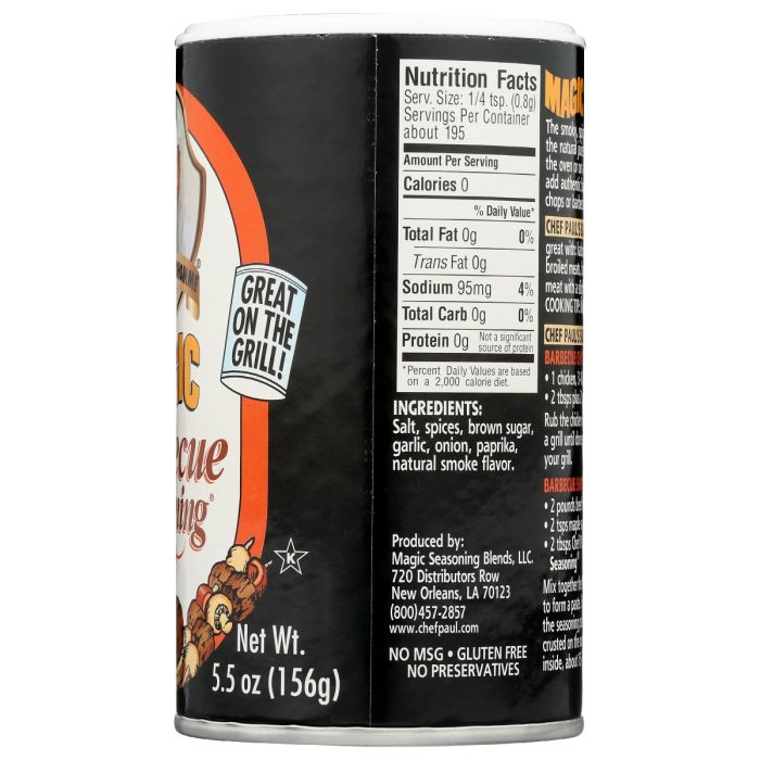 MAGIC SEASONING BLENDS: Barbecue Seasoning, 5.5 oz