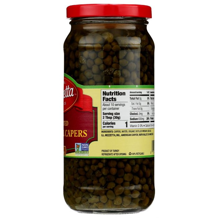 MEZZETTA: Imported Non Pareil Capers, 16 oz