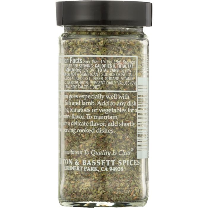 MORTON & BASSETT: Marjoram, 0.4 oz