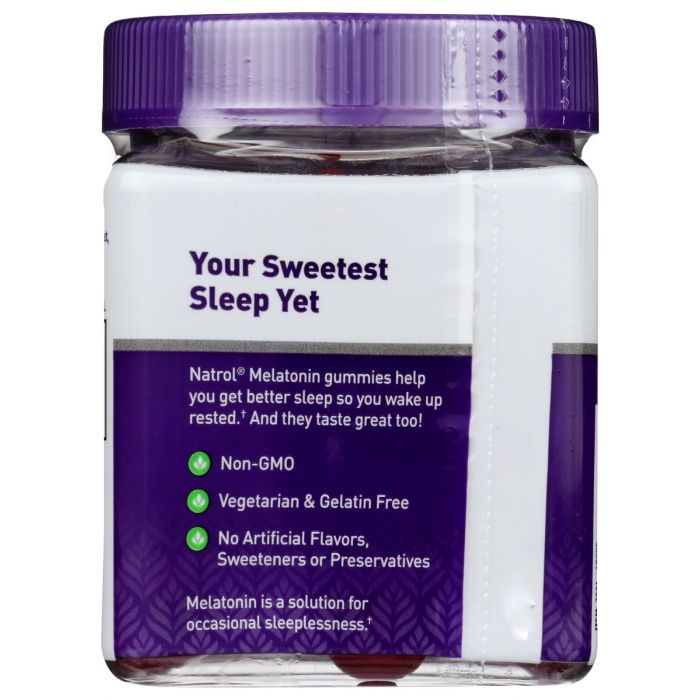 NATROL: Melatonin Gummies Sleep Support Strawberry 10mg, 90 pc