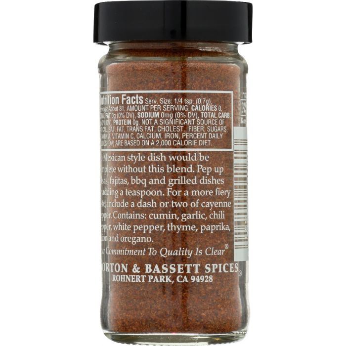 MORTON & BASSETT: Mexican Spice Blend, 2 oz