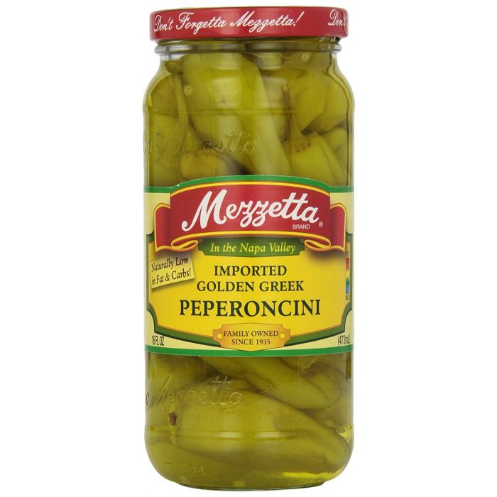 MEZZETTA: Golden Greek Peperoncini, 16 oz