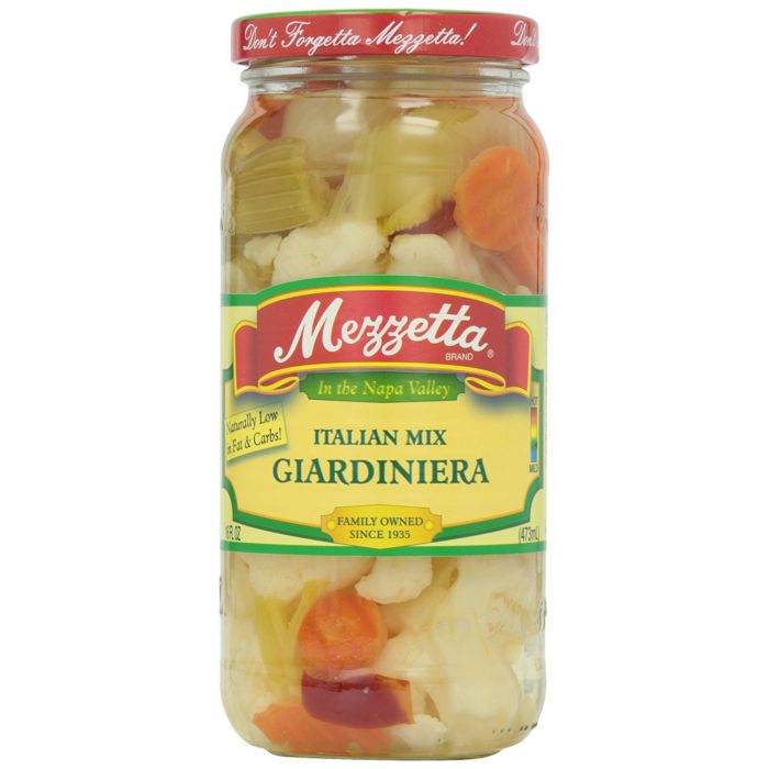 MEZZETTA: Italian Mix Giardiniera, 16 oz