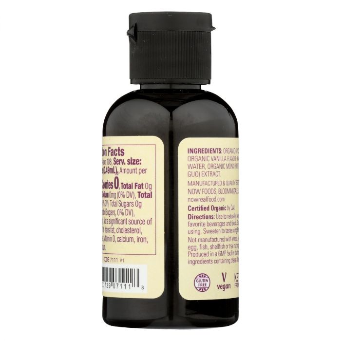 NOW: Organic Vanilla Monk Fruit, 1.8 oz