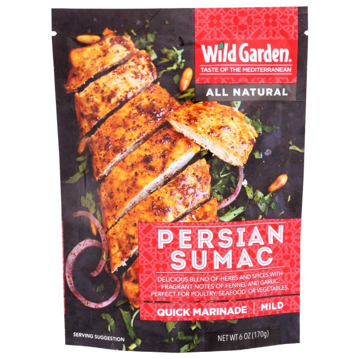 WILD GARDEN: Persian Sumac Quick Marinade, 6 oz