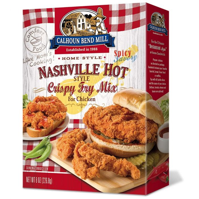 CALHOUN BEND: Mix Fry Nashvl Hot, 8 oz