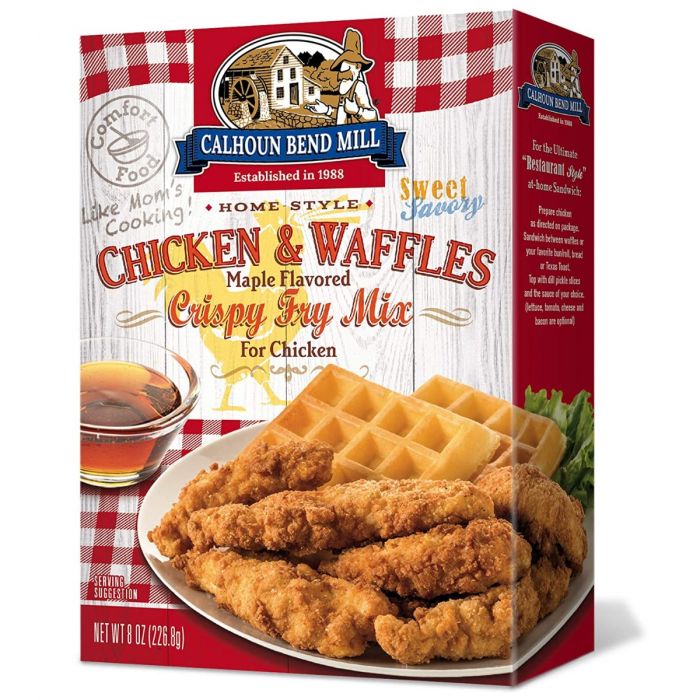 CALHOUN BEND: Mix Fry Chkn Waffle, 8 oz