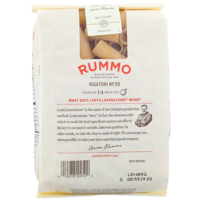 RUMMO: Pasta Rigatoni, 16 oz