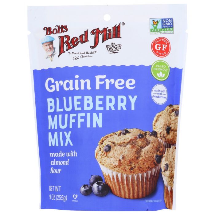 BOBS RED MILL: Mix Muffin Blueberry Grfr, 9 oz