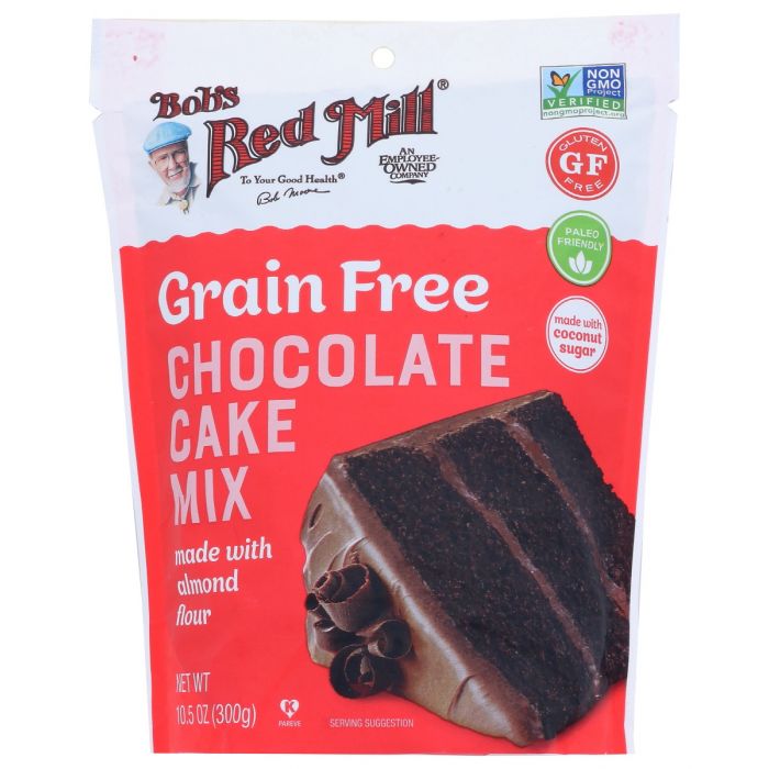 BOBS RED MILL: Mix Cake Chocolate Grn Fr, 10.5 oz