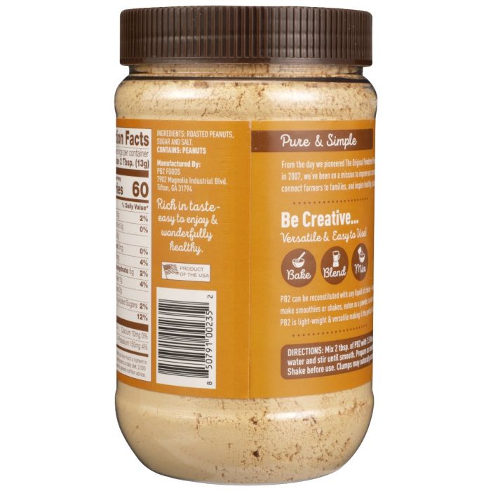 PB2: Original Powdered Peanut Butter, 16 oz