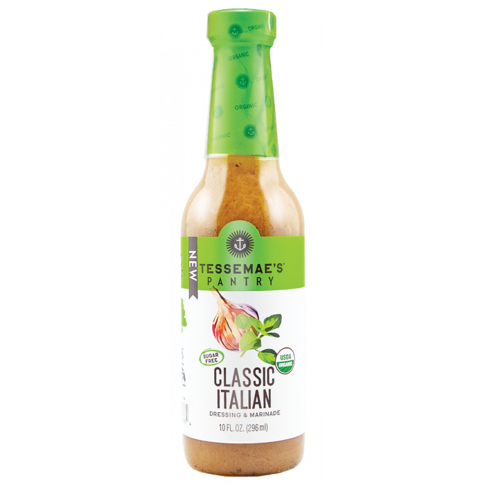 TESSEMAES: Organic Pantry Classic Italian Dressing, 10 oz