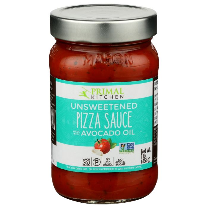 PRIMAL KITCHEN: Sauce Pizza Red Unsweetened, 1 lb