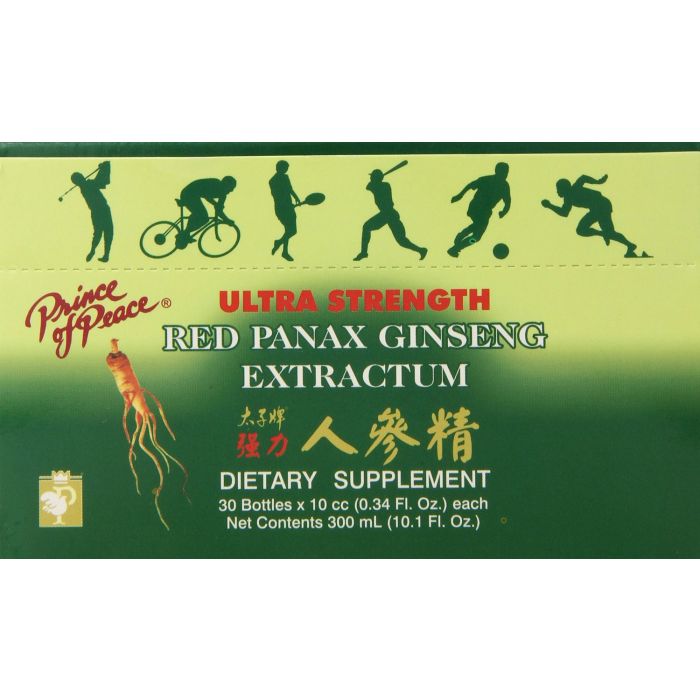 PRINCE OF PEACE: Red Panax Ginseng Extractum Ultra Strength Ds, 30 Bottles