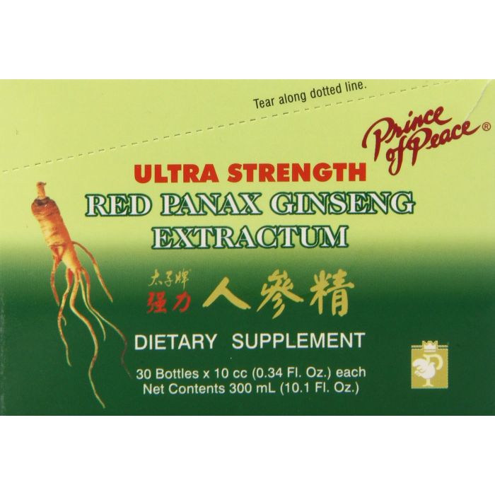 PRINCE OF PEACE: Red Panax Ginseng Extractum Ultra Strength Ds, 30 Bottles