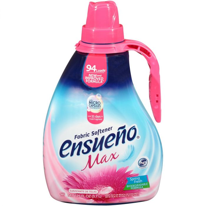 ENSUENO: MAX Spring Fresh Fabric Softener, 125 oz