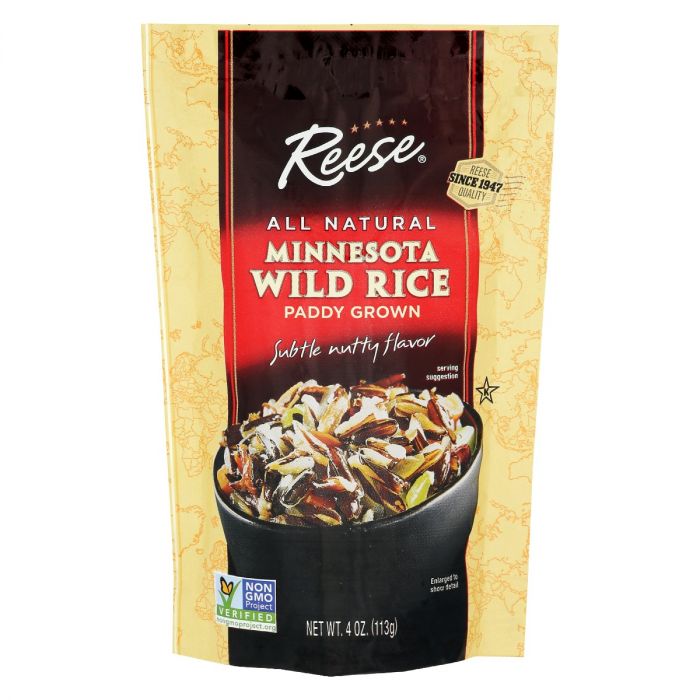 REESE: All Natural Minnesota Wild Rice Paddy Grown, 4 oz