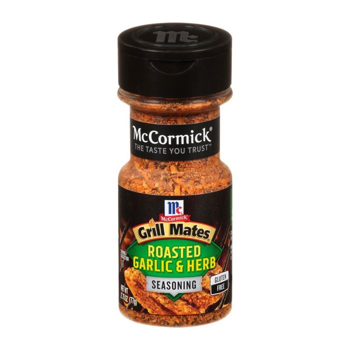 GRILL MATES: Roasted Garlic and Herb Seasoning, 2.75 oz