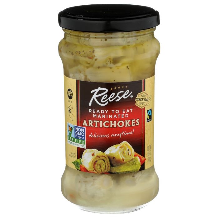 REESE: Ready To Eat Marinated Artichoke, 9.9 oz