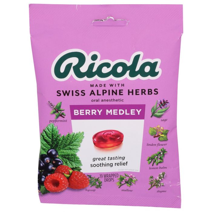 RICOLA: Berry Medley, 19 pc