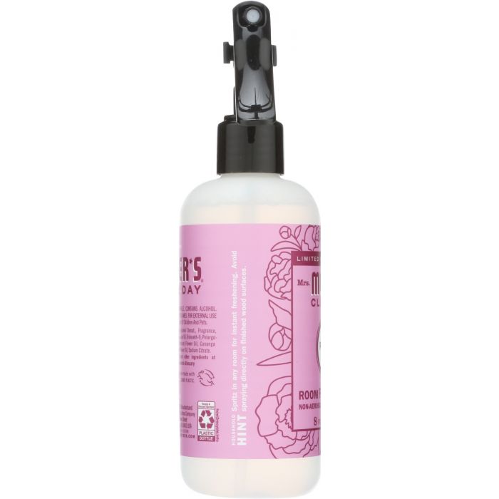 MRS MEYERS CLEAN DAY: Peony Room Freshener, 8 oz