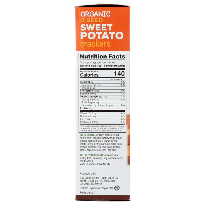 RW GARCIA: Organic Sweet Potato, 5.5 oz