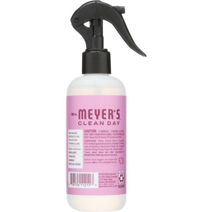 MRS MEYERS CLEAN DAY: Peony Room Freshener, 8 oz