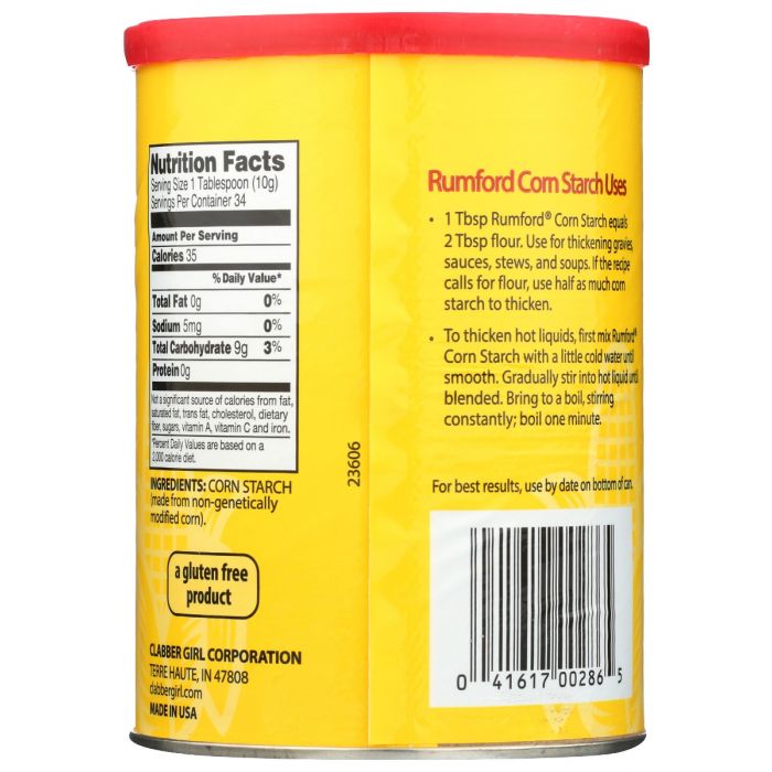 RUMFORD: Corn Starch Non GMO, 12 oz