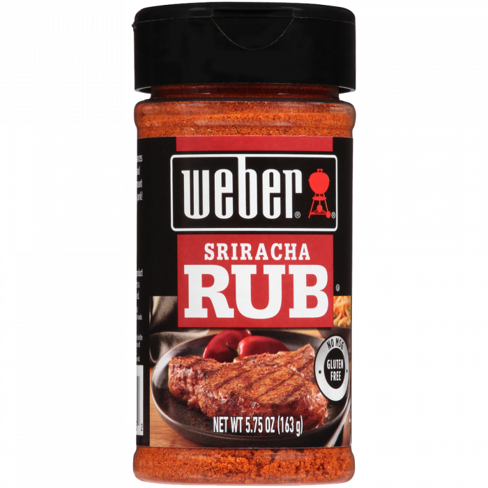 WEBER: Sriracha Rub, 5.75 oz