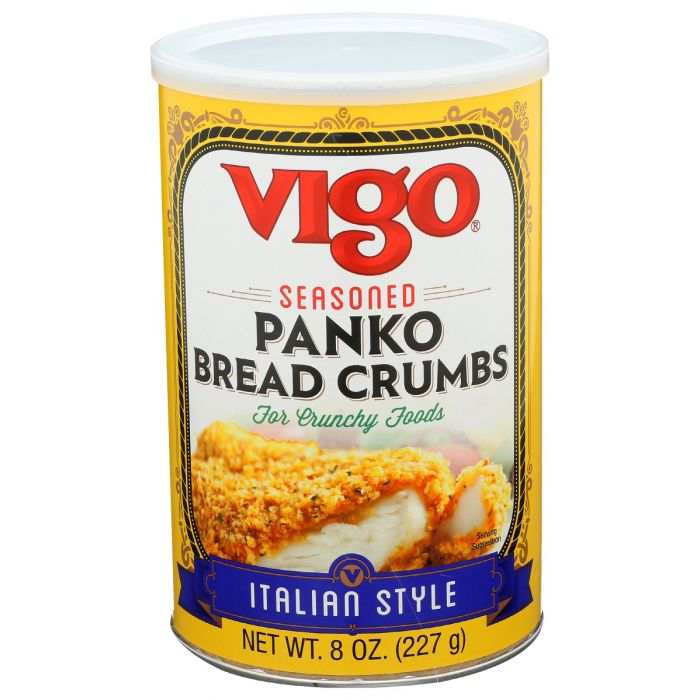 VIGO: Seasoned Panko Bread Crumbs, 8 oz