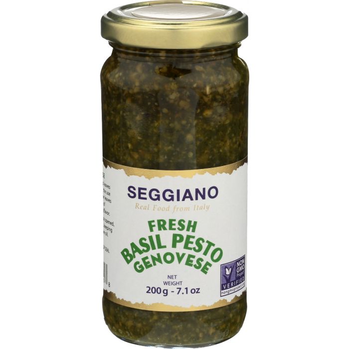 SEGGIANO: Fresh Basil Pesto, 7.1 oz