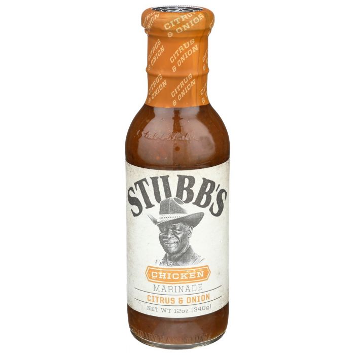 STUBBS: Citrus And Onion Chicken Marinade, 12 oz