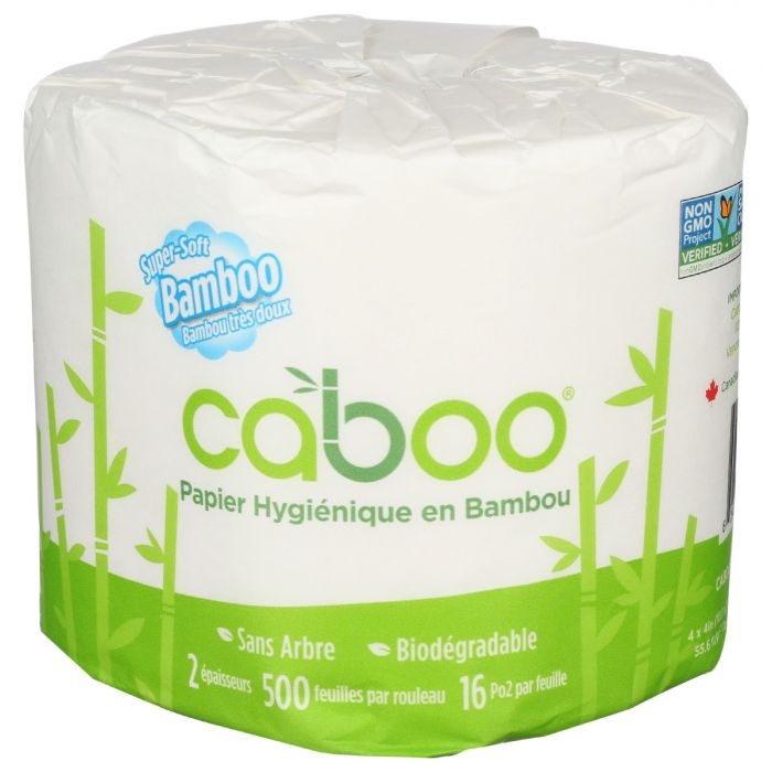 CABOO: Tree Free Bath Tissue Single Roll, 1 ea