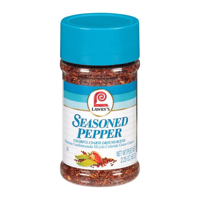 LAWRYS: Colorful Coarse Ground Blend Seasoned Pepper, 2.25 oz