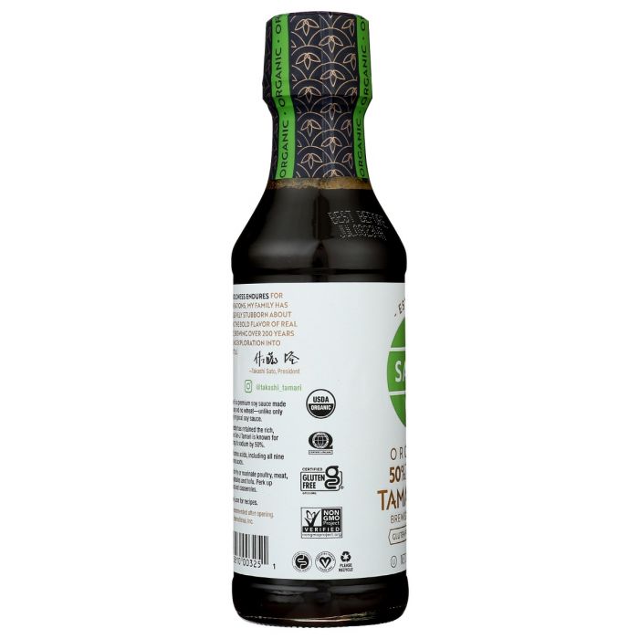 SAN J: Tamari Lite Soy Sauce, 10 oz