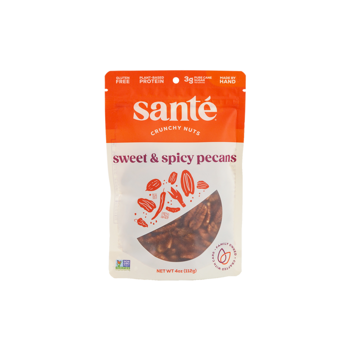 SANTE: Nuts Pecans Swt Spicy, 4 oz