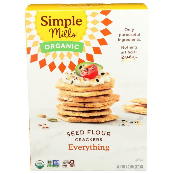 SIMPLE MILLS: Cracker Seed Everything, 4.25 oz