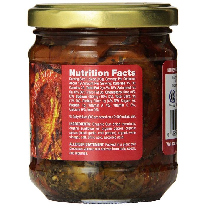 BELLA TERRA: Sun-Dried Tomatoes, 6.5 oz