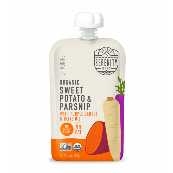 SERENITY KIDS: Pouch Organic Sweet Potato, 3.5 oz