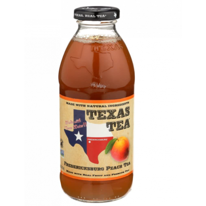 TEXAS TEA: Fredericksburg Peach Tea, 16 fo