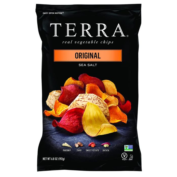 TERRA CHIPS: Original Vegetable Chips With Sea Salt, 6.8 oz