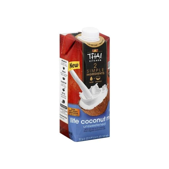 THAI KITCHEN: Lite Coconut Milk, 25.36 fo