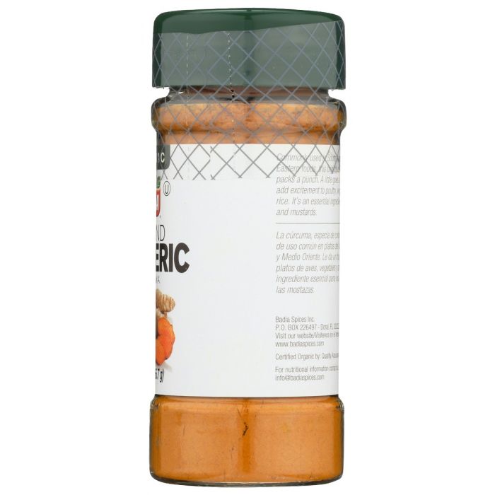 BADIA: Turmeric Powder Organic, 2 oz