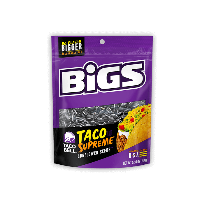 BIGS: Seeds Sunflower Taco Bell, 5.35 oz