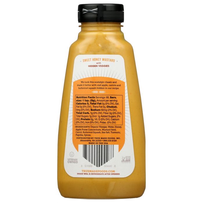 TRUE FOODS: Mustard Honey Hidden Veggies, 12 oz