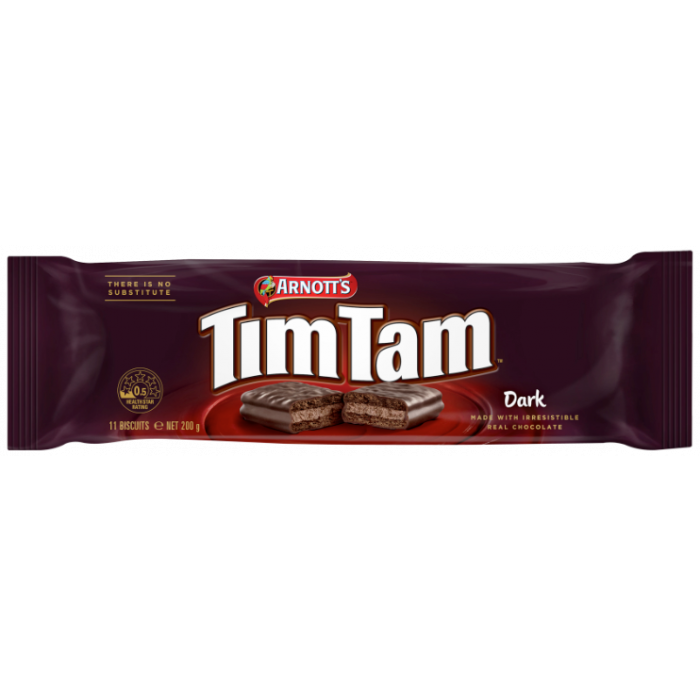 ARNOTTS: TimTam Dark Chocolate Cookies, 7 oz